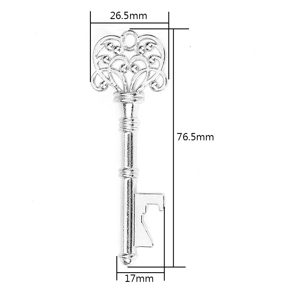 HOOMIN Ретро металлический Консервный нож брелок подвесной брелок для свадебной вечеринки ключ формы пивная бутылка многофункциональная открывалка