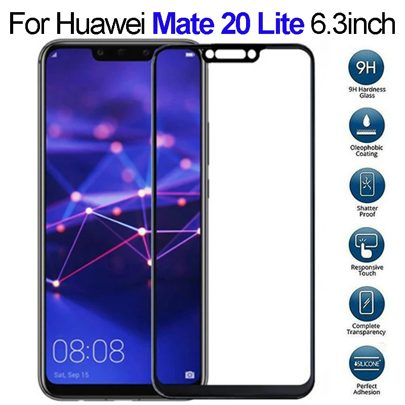 1/2 шт Защитное стекло для huawei mate 20 lite light lait защита для экрана закаленное стекло на huawey hawai mate 20 life glass