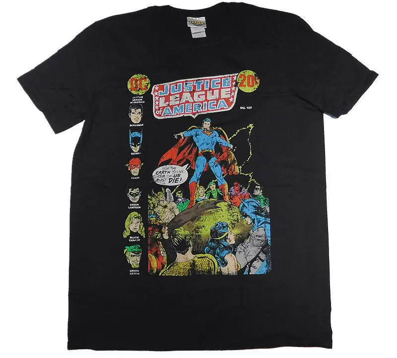 

JUSTICE LEAGUE Superman Official Fitted Jersey T Shirt 2018 Short Sleeve Cotton T-Shirt Man Clothing Gray Style