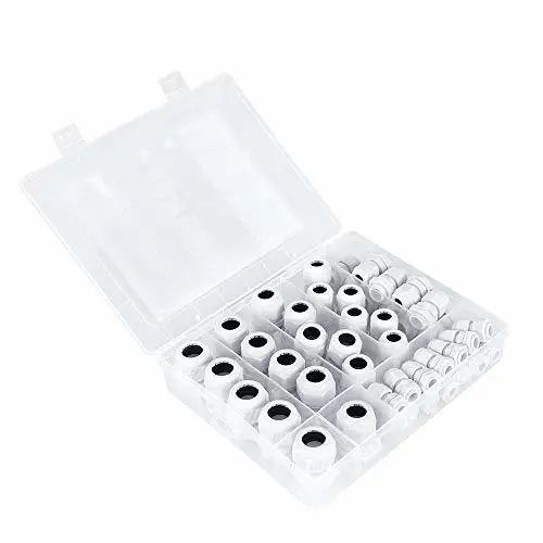 Najtaniej Makerele dławik kablowy zestaw z tworzywa sztucznego wodoodporna regulowany 3 15mm dławnice do kabli stawów, czarny