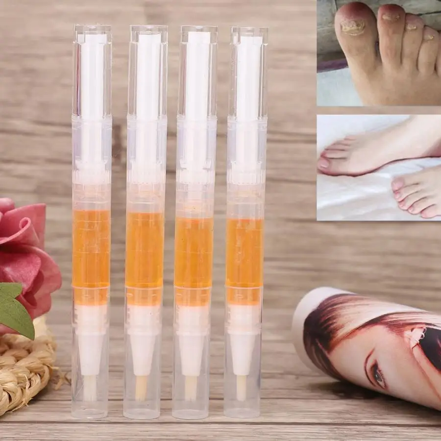 

4pcs Solution Anti Fongique Infection Nail Bright Pencil Fungal Treatment Anti Fungus Biological Repair 3ml Restores Health Nail