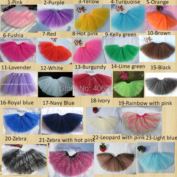 Child Color chart