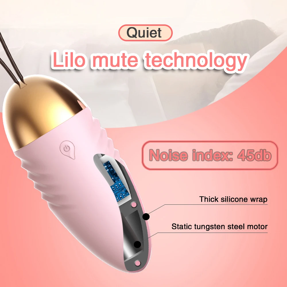 Vibrating Sex Toys Kegel Ball Wireless Remote Control Vibrating Egg Clitoris Stimulator Vaginal Massage Ball G- Spot For Woman