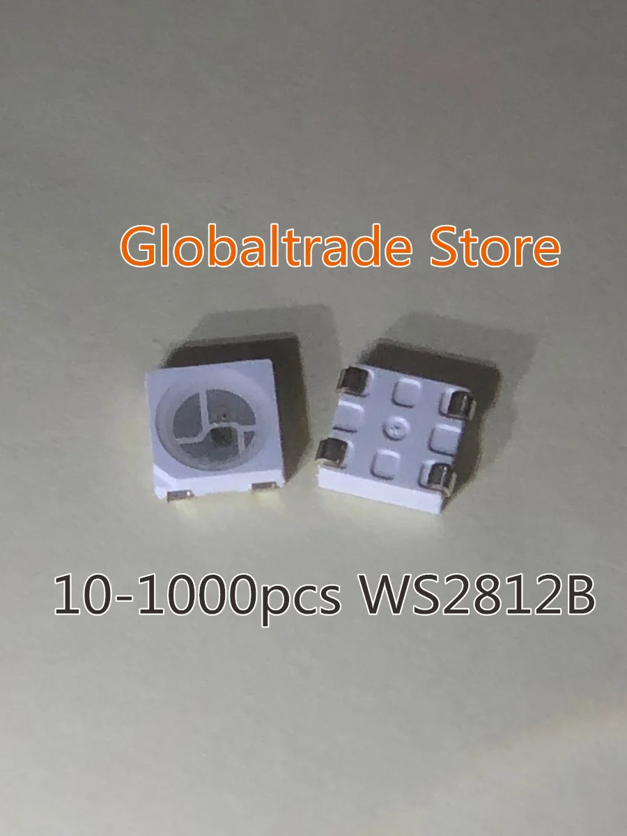 

5~1000pcs WS2812B LED Chip 5050 RGB SMD White version WS2812 Individually Addressable Digital DC5V