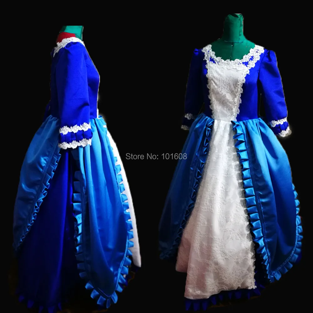 

REAL SHOT!19th French Duchess Princess Court vintage costumes Southern Bell Victorian Civil War dresses CUSTOM MADE sw-040