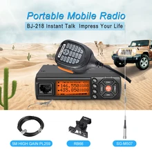 Мини-радио для автомобиля, портативная рация, 25 Вт, Двухдиапазонная, Двухдиапазонная, с двойным дисплеем, VHF/UHF, мобильная радиостанция, Радиоприемники, комуникатор, трансивер, telsiz