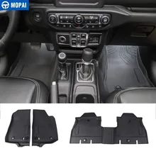 MOPAI автомобильные коврики для Jeep Wrangler JL TPE автомобильные коврики для ног, накладки для багажника для Jeep JL Wrangler автомобильные аксессуары для стайлинга