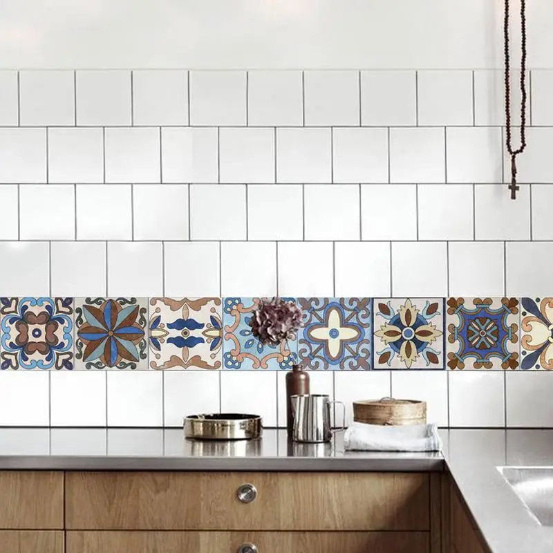 Kitchen And Bathroom Tile Stickers 4 Colors