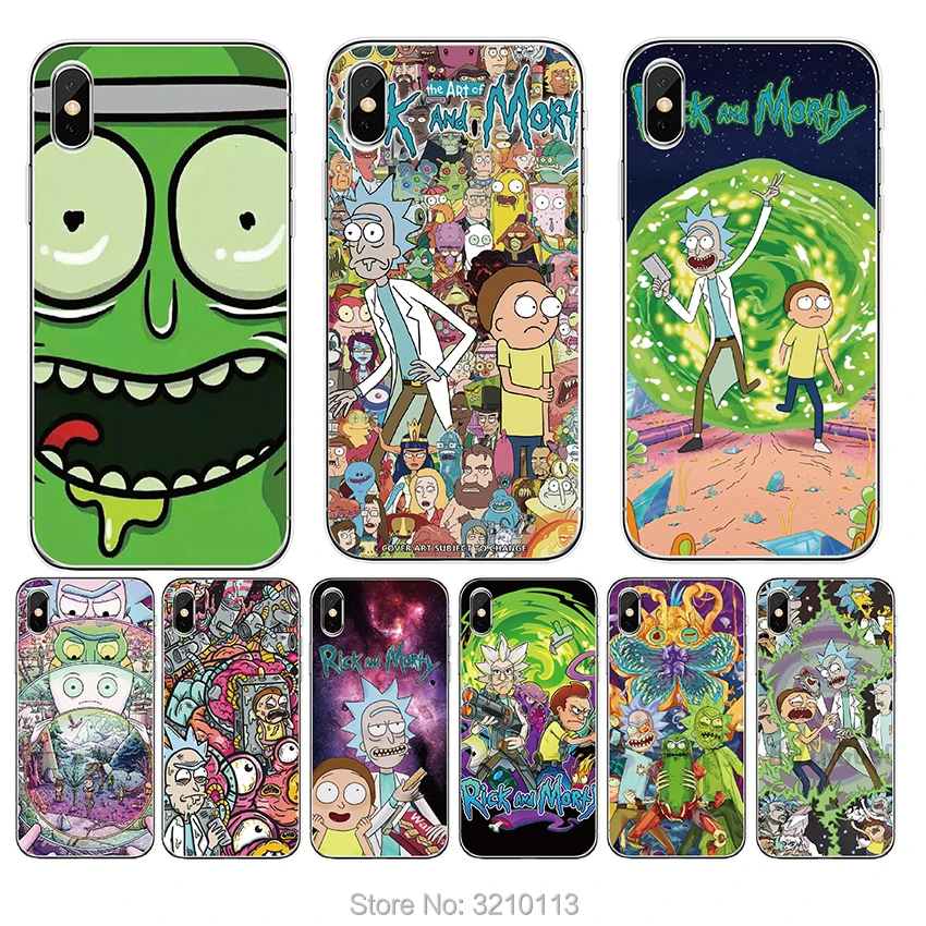 

WUXINHCA For Moto G6 Z3 P30 G6 Play P30 Note G7 power G6 G5 G4 Plus Z4 Play case Rick et Morty soft TPU Back Cover Coque Shell