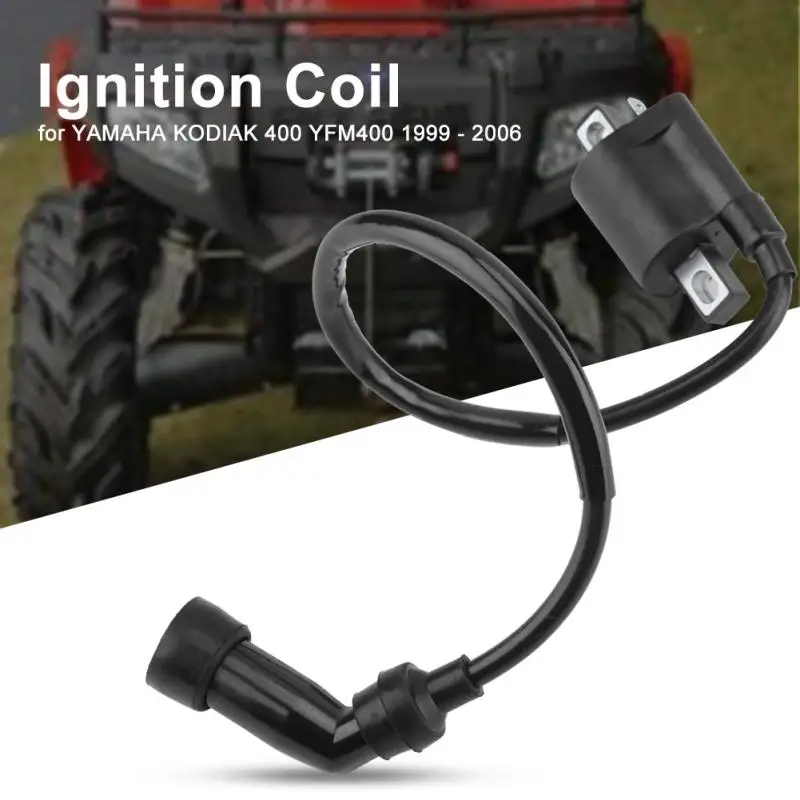 

Ignition Coil Fit for YAMAHA KODIAK 400 YFM400 1999 2000 2001 2002 2003 2004 2005 2006 Motor Ignition Accessory