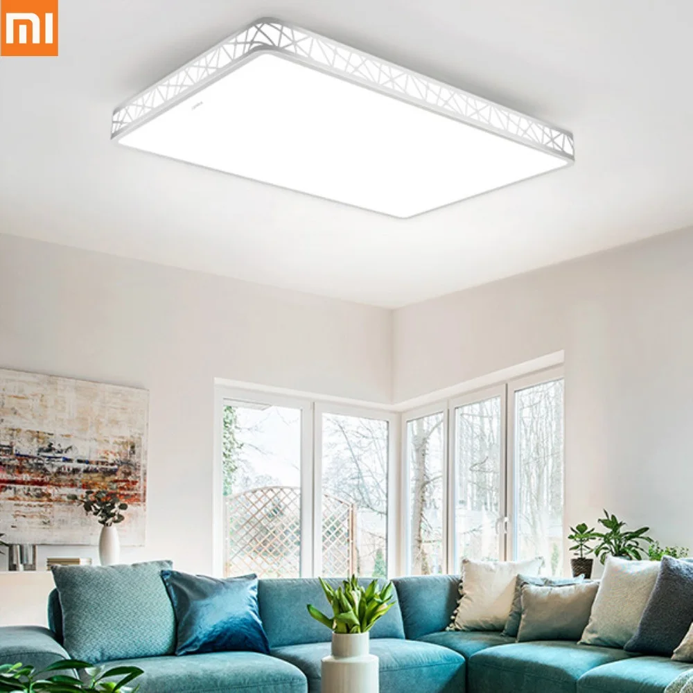 

Xiaomi Mijia LED Ceiling Light Simple Hollow Design Eye Protection Remote Control Smart Ceiling Lamp for Home Bedroom Office
