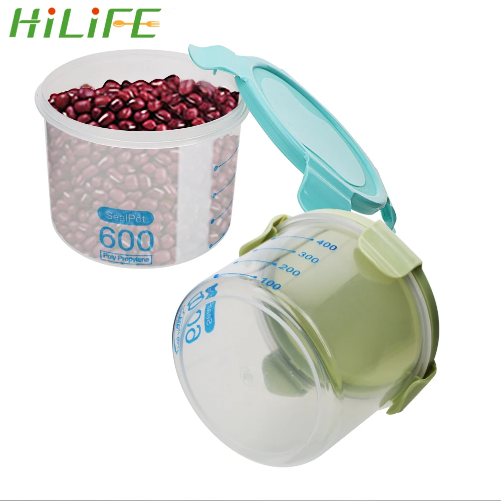 HILIFE 600 мл емкость для хранения чая кофе конфет влагостойкий контейнер еды