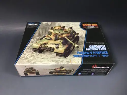 Модель Meng WWT007 немецкая средняя майка Pz.Kpfw V Panther (Q Edition) милая с принтом в виде манги