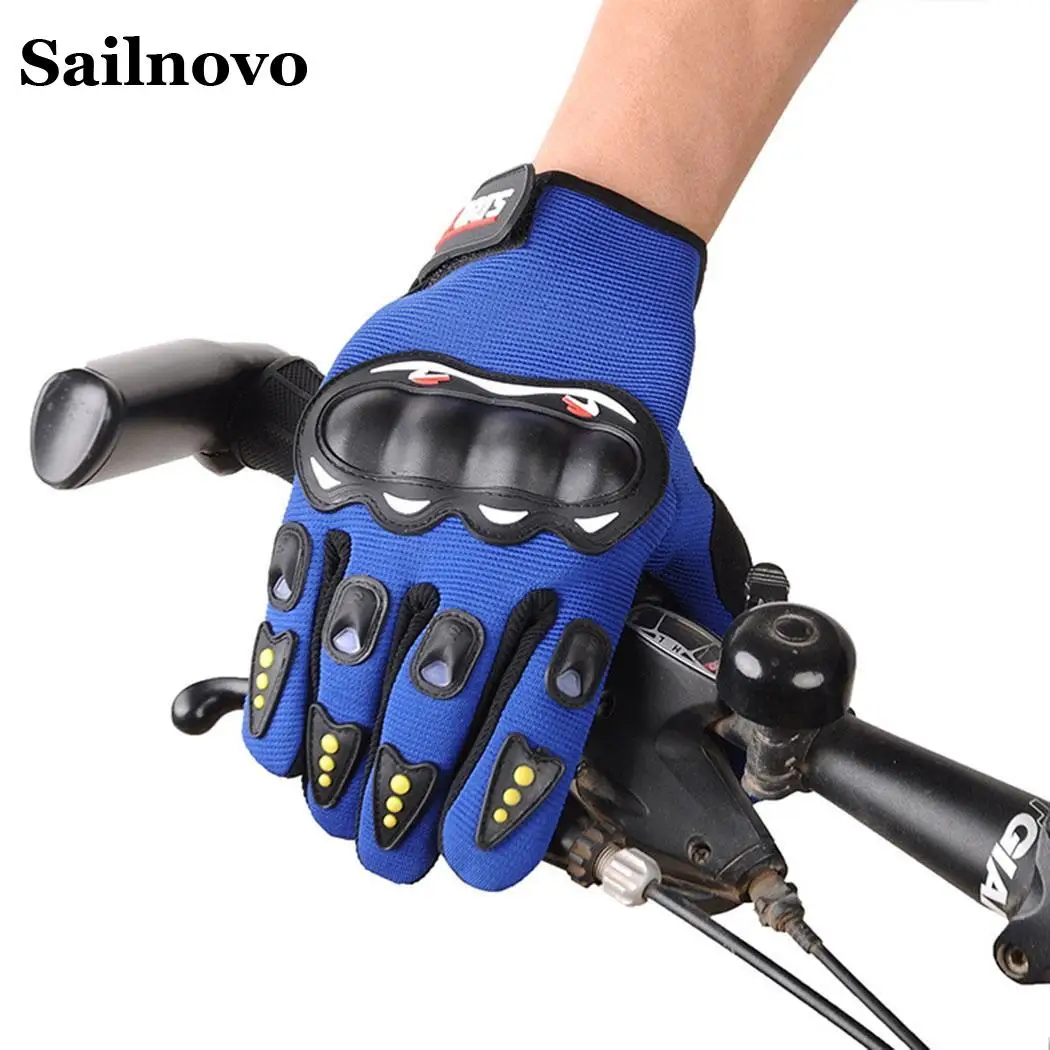 

Sailnovo Unisex Winter Breathable Racing Motorcycle Gloves Riding Locomotive Full Finger Gloves Guantes Moto finger Heated Glove
