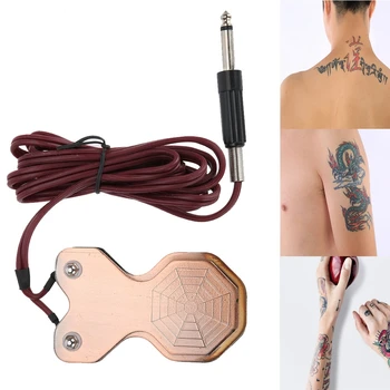 

Copper Tattoo Foot Pedal Footpedal FootSwitch Switch for Tattoo Power Supply