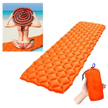 

Outdoor Inflatable Sleeping Pad Fast Filling Air Moistureproof Camping Pad air sofas Camping Mat Cushion Sleeping Mat