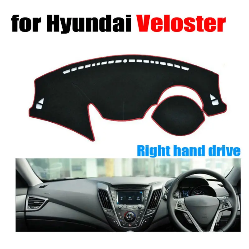 Car dashboard cover mat for Hyundai Veloster all the years Right hand