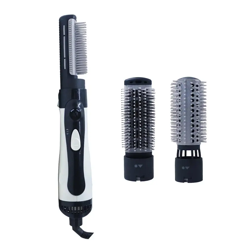 

New Comb 2 In 1 Hot Air Curling Drying Function Negative Ion Multi-Function Straight Hair Styling Comb Soft Portable Convenient