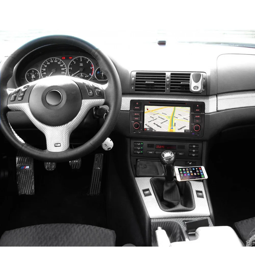 Двойной din четырехъядерный Авторадио Android 8 1 DAB + автомобильный Радио плеер GPS Bluetooth