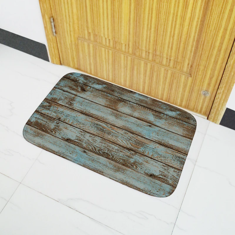 Anti Slip Bath Mats Soft Flannel Bathroom Carpet Water Absorb Shower