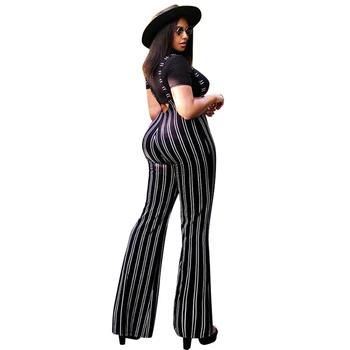 

Fashion Sexy Women Clubwear Pants 2018 Summer Women Slim Romper Casual Strappy Sleeveless Loose Long Jumpsuit Party Overalls
