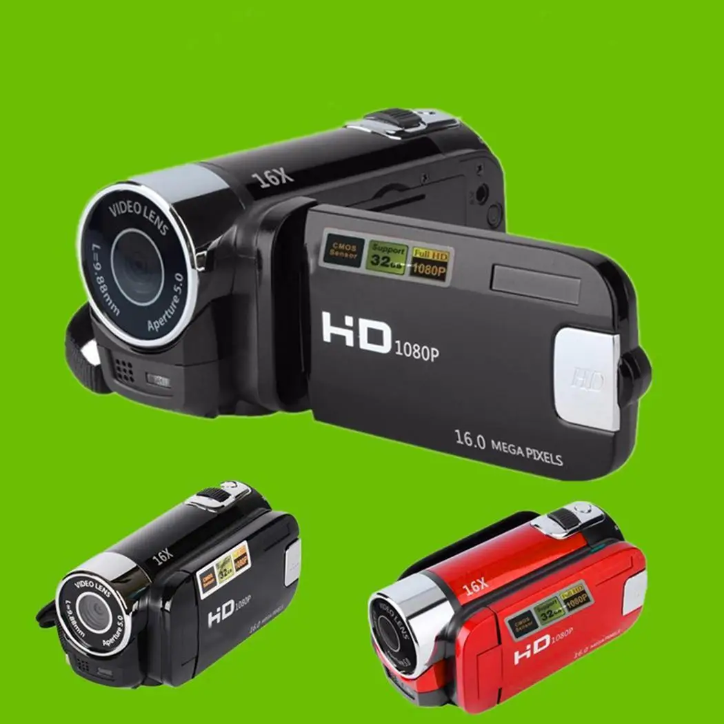 Маленькая прочная практичная цифровая видеокамера 16X JPEG AVI Home NP5C литиевая батарея