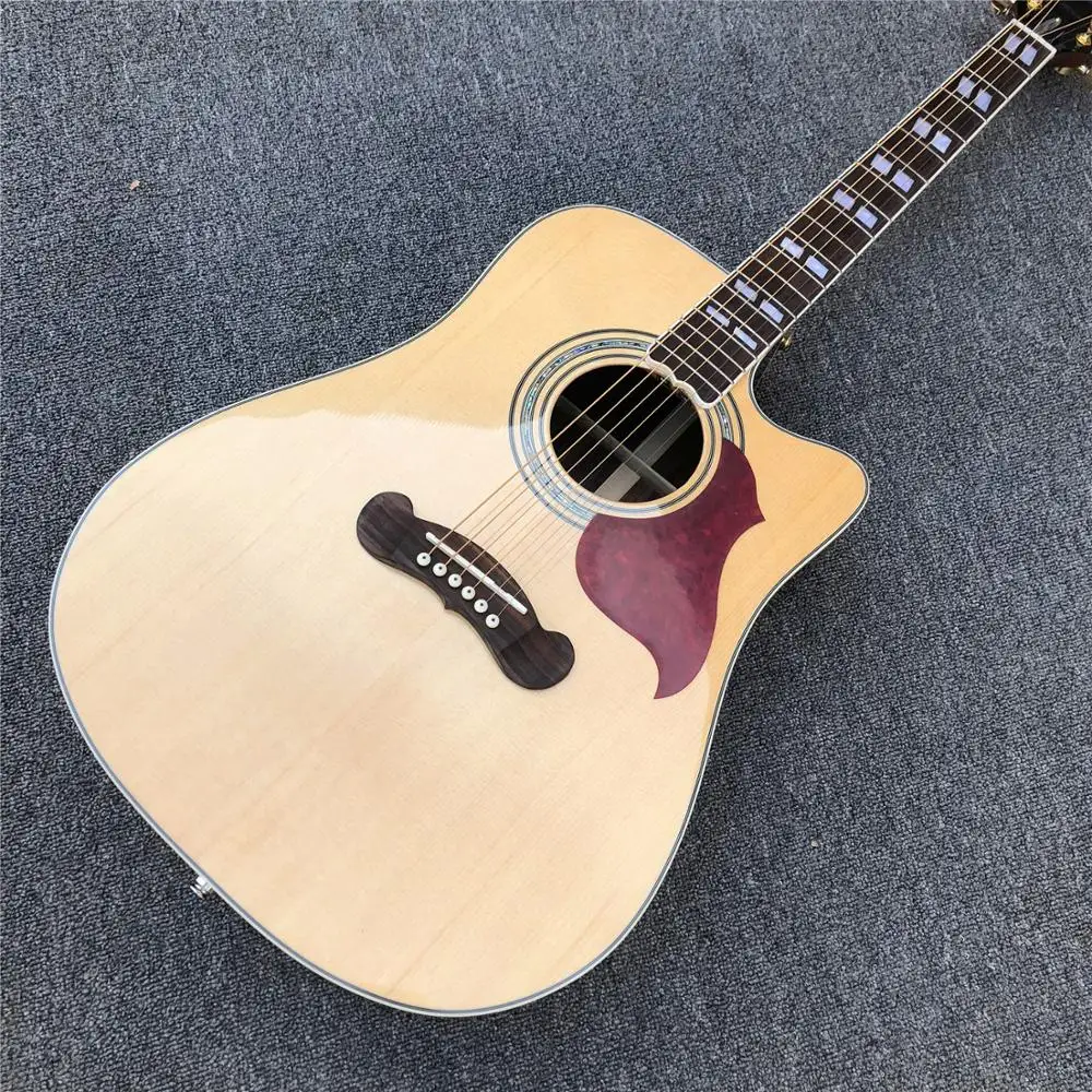 Factory Chibson songwriter deluxe studio acoustic guitar 2019 GB Solid spruce top acoustic