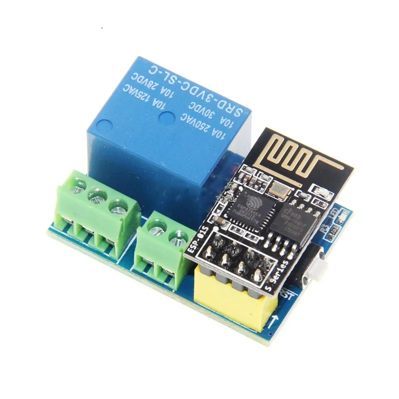 

ESP8266 ESP-01S 5V WiFi Relay Module Things Smart Home Remote Control Switch for Arduino Phone APP ESP01S Wireless WIFI Module