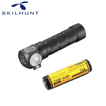 

Skilhunt H03F Led Lampe Frontale CREE XML-2 U4 LED 1200Lm HeadLamp Hunting Fishing including battery