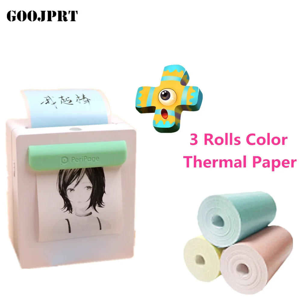 

Hot 1500mA Mini Portable Wireless Connection Bluetooth Printer POS Thermal Picture Photo Ticker Printers for Android / IOS Phone