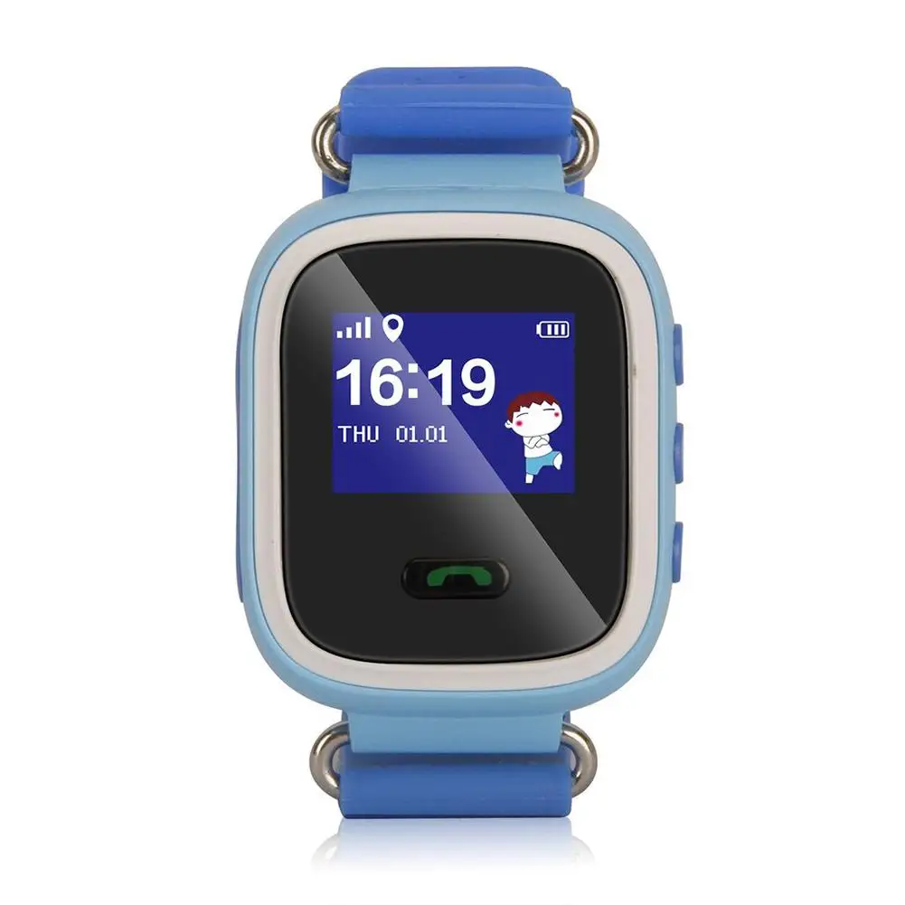 

Digital LCD SOS Location Call Safety Phone Control Kid's Child Watch Bracelet boys girls watches