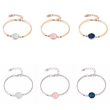 Модный браслет с подвесками femme Boho, массивный, Druzy, болтается на запястье, для женщин, для свадебной вечеринки, ювелирное изделие, подарок, Shellhard bisuteria mujer