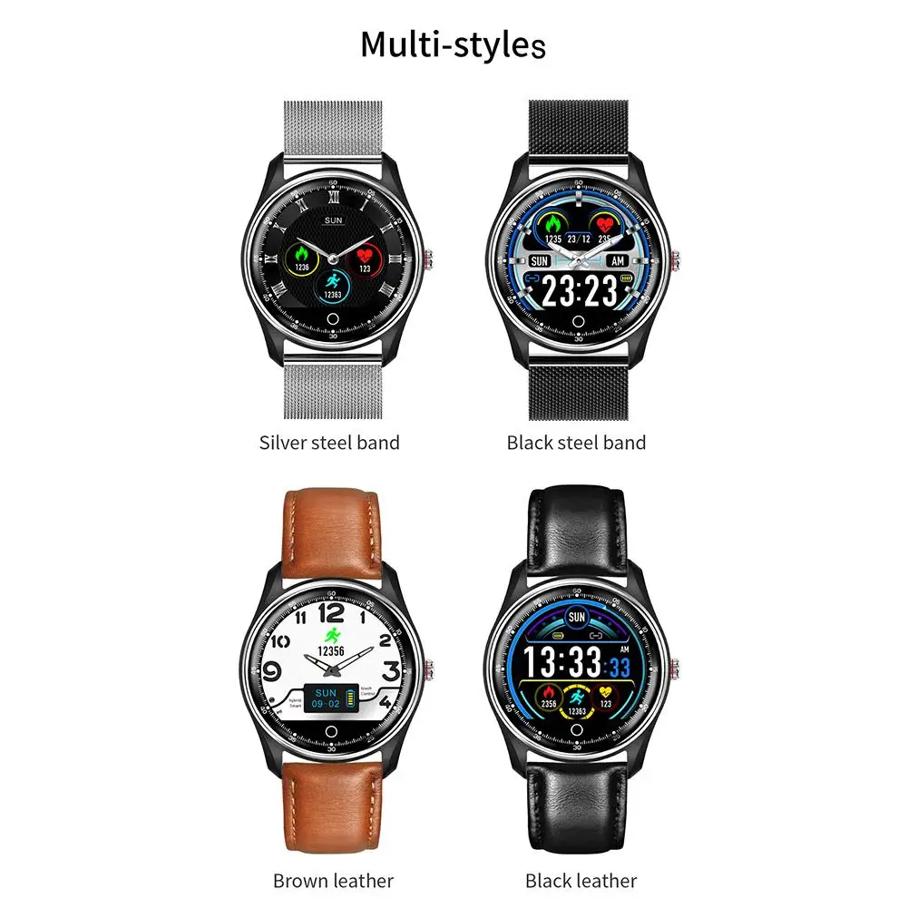 

IP68 Level Anti-watercolor Screen Smart Bracelet ECG+PPG ECG HRV Heart Rate Smart Watch