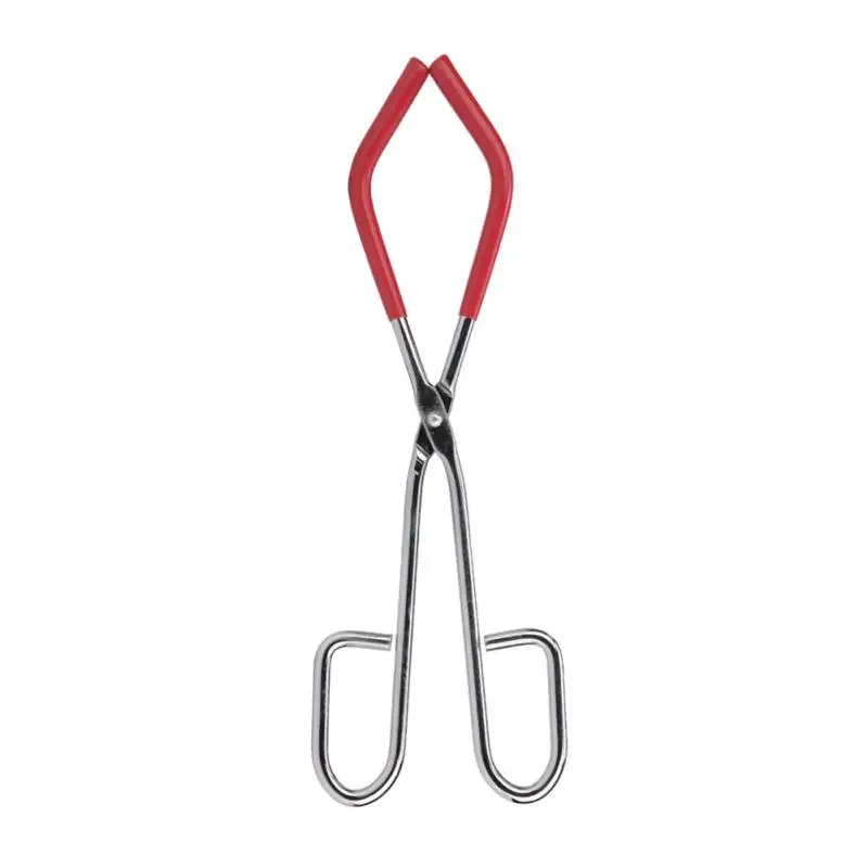 

26cm Tongs Lab Stainless Steel Beaker Clip Laboratory Chemical Beaker tongs Teaching Instrument Hand Tools for Max 1000ml beaker