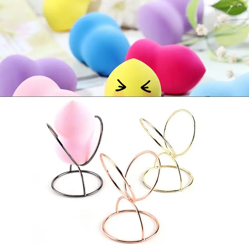 

Makeup Sponge Holder Makeup Powder Puff Sponge Drying Shelf Dryer Rack Display Stand Cosmetic Beauty Accessories