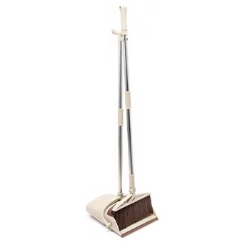 

Rotatable Broom And Dustpan Foldable Set, Long Handle Dustpan, Extendable Sweep Set,Dust Pan And Broom Combo Artifact Standing
