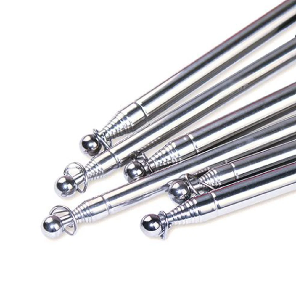  1.2 m Flagpoles Telescoping Outdoor Guide Banner Flagstaff Stainless Steel Telescopic Flag Pole for - 32992558487