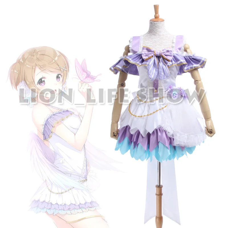 Lovelive School idol koizumi Hanayo белое платье для костюмированной вечеринки|cosplay costume|cosplay