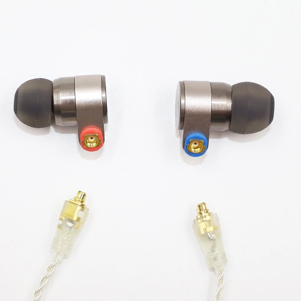 Hot Sale Tin Audio T2 In Ear Earphone Double Dynamic Drive Hifi Bass Earphone Dj Metal 3.5mm Earphone Headset With Mmcx
