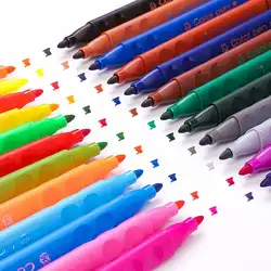 24 цвета студенты дети экологически чистые нетоксичные детские ручки для рисования товары для рукоделия