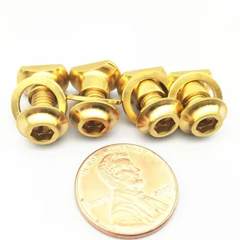 

Ti Bolt Titanium C Clip Brake's Shoes Fix Screw with Nut and Washer Stop Screw UT6700/6800 Titanium Screw Ti Fastener