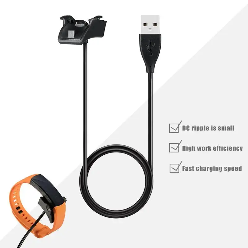 1 м Универсальное зарядное устройство для смарт часов USB док станция с кабелем