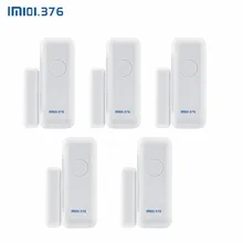 LM101.376 433 МГц беспроводной оконный магнитный датчик двери детектор для домашней беспроводной системы сигнализации