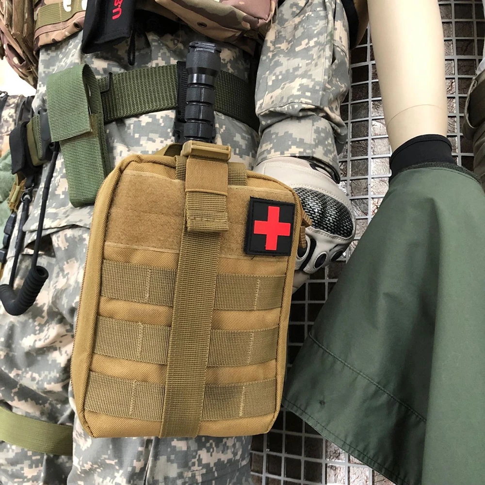 

Portable Emergency Bag First Aid Storage Medicine Bag Outdoor Pill Survival EMT Pouch Kits Package Organizer Travel Accessories