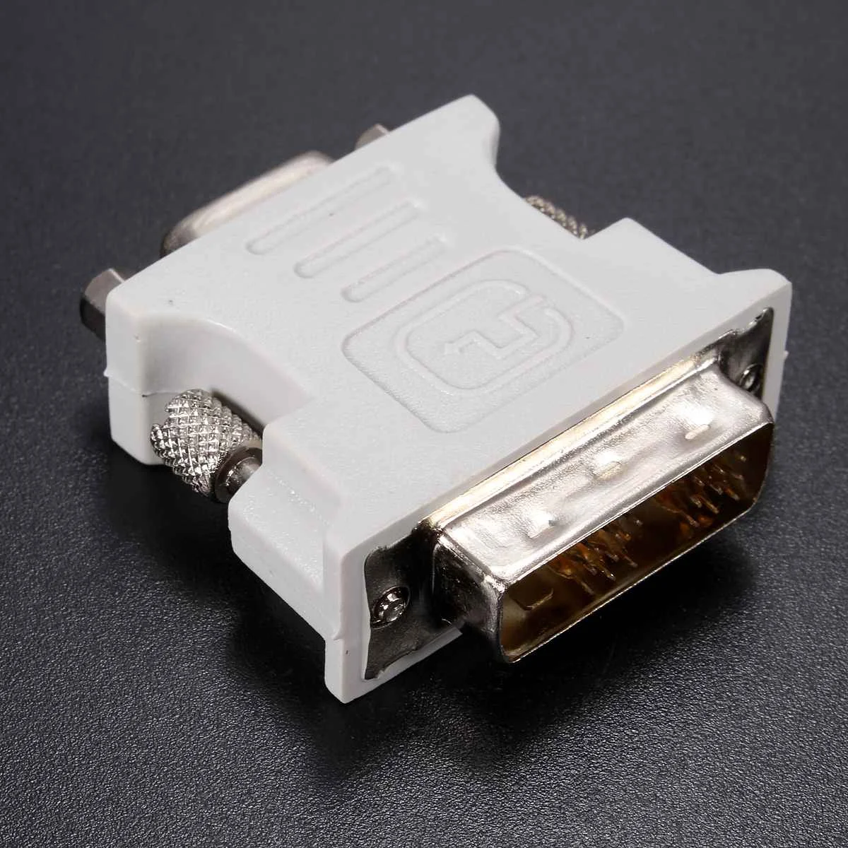 

DVI-D 18+1Pin Male to HD 15 Pin VGA SVGA Female Video Card Monitor LCD Converter Adapter for HDTV Monitor Computer PC Laptop
