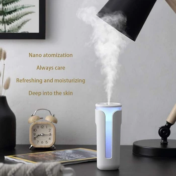 

Aromatherapy Humidifier Usb High Capacity Anti-Dry Portable Car Dorm Room Office Desk Silent Humidification Radiation-Free Hyd