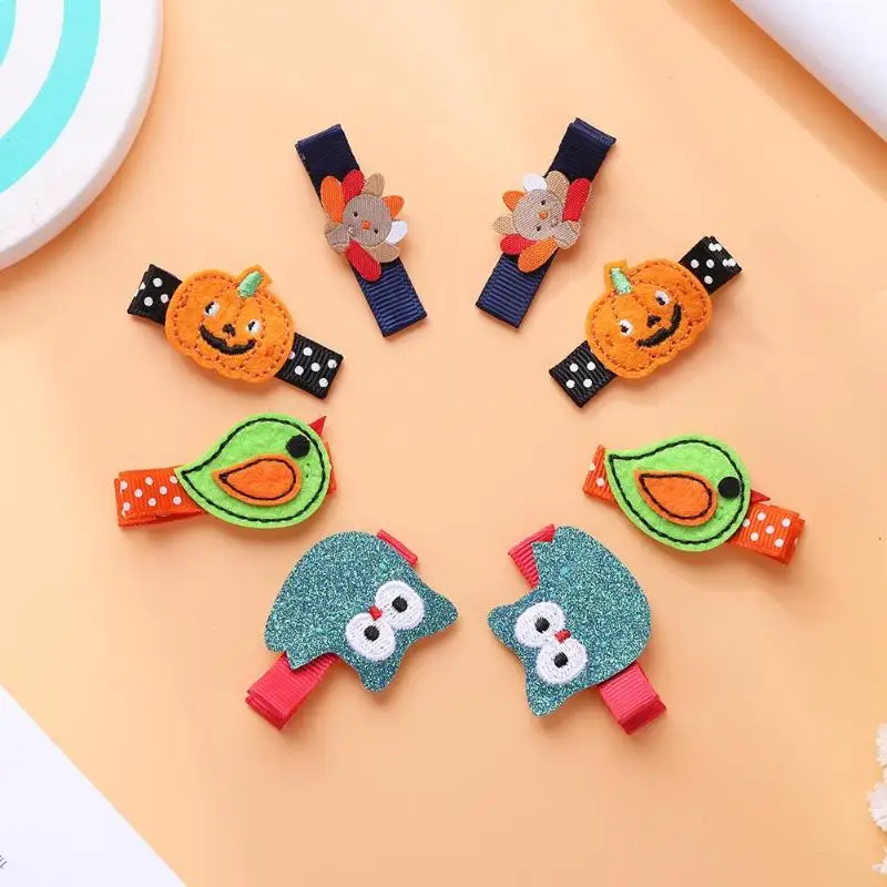 

2pcs\Set Baby Cartoon Hairclip Headband Hair Band DIY Girls Hair Accessories Lovely Design For Baby Girls