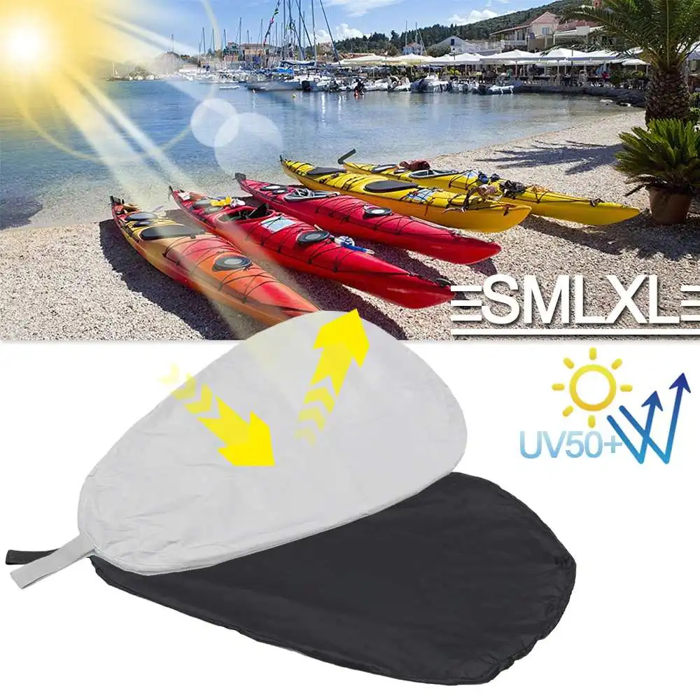 2018 New Waterproof Cockpit Cover UV50+ Polyester Kayak Cockpit Cover