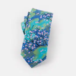 Мужской Хлопковый галстук гибкий Гладкий галстук мягкий хлопок декоративный узор Пейсли Цветочные Галстуки 6 см