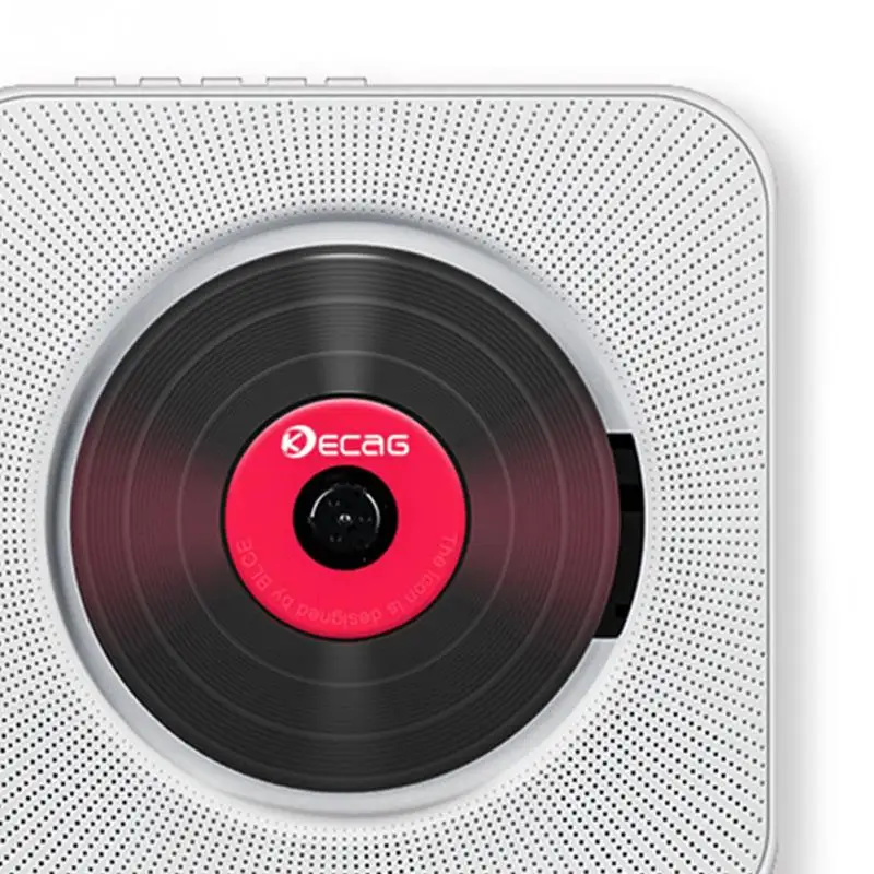 Настенный проигрыватель для CD плеера Bluetooth DVD плеер домашний аудио магнитофон HD